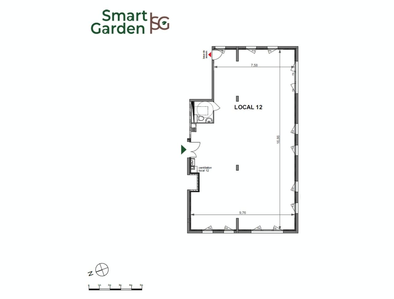 Bureau Aubagne 539m² Vente bureau Aubagne Bouches-du-Rhône OVBUR2308172 8